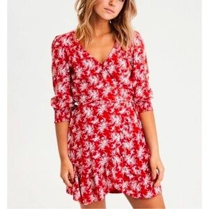 American Eagle Outfitters Wrap Dress